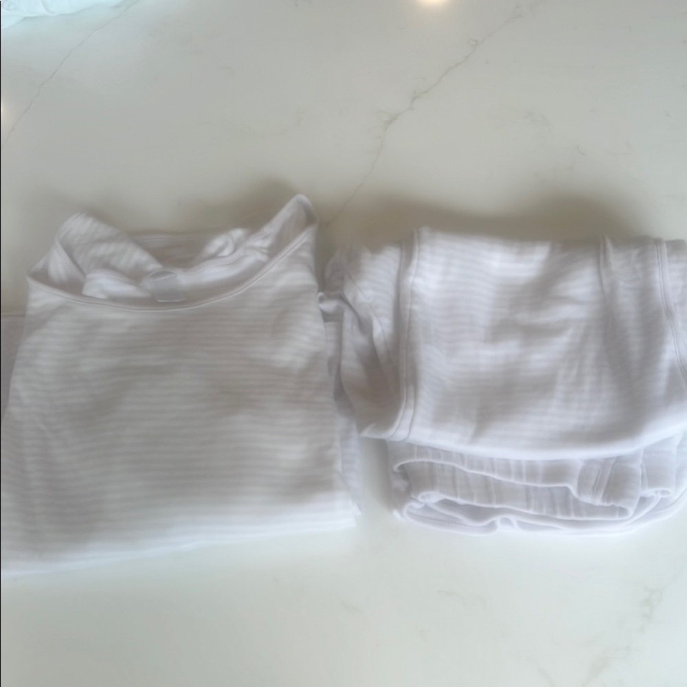 White Women's Pajama Set